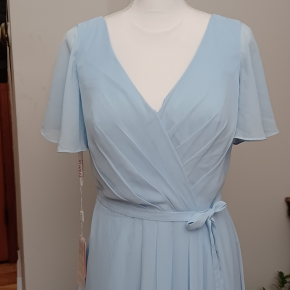 Elegant Blue Maxi Dress - Picture 5 of 16